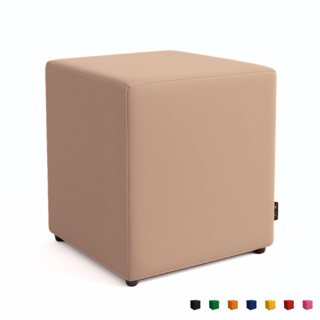 Puff Quadrado Banqueta Cubo Decorativo Corino Suede Assento em Oferta na Shopee