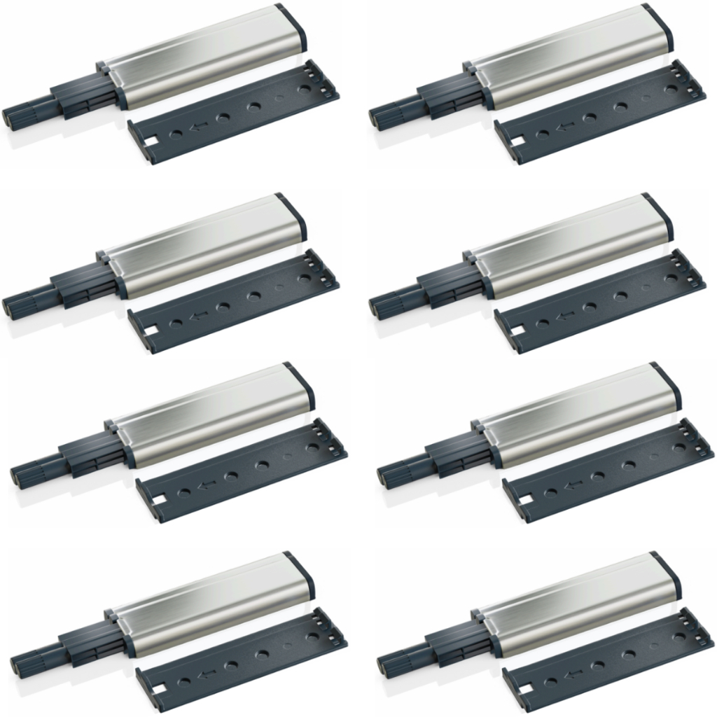 Kit Pulsador Tip-on Fecho Toque Magnético Metálico Porta Gaveta Móveis em Oferta na Shopee