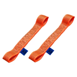 Kit 2 Cinta Barrigueira Alça Trava Pneu Guincho 5 Toneladas Plataforma