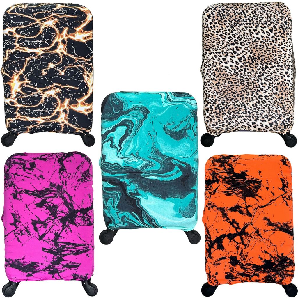 Capa de mala estampada todos os tamanhos em Oferta na Shopee