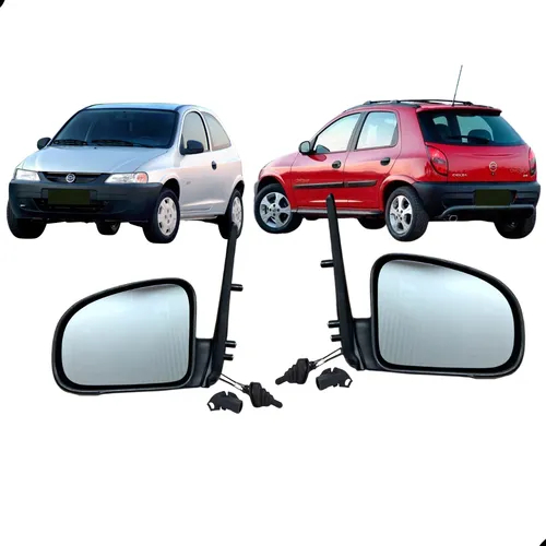 Retrovisor Celta 2000 2001 2002 03 2004 2005 C/ Controle em Oferta na Shopee
