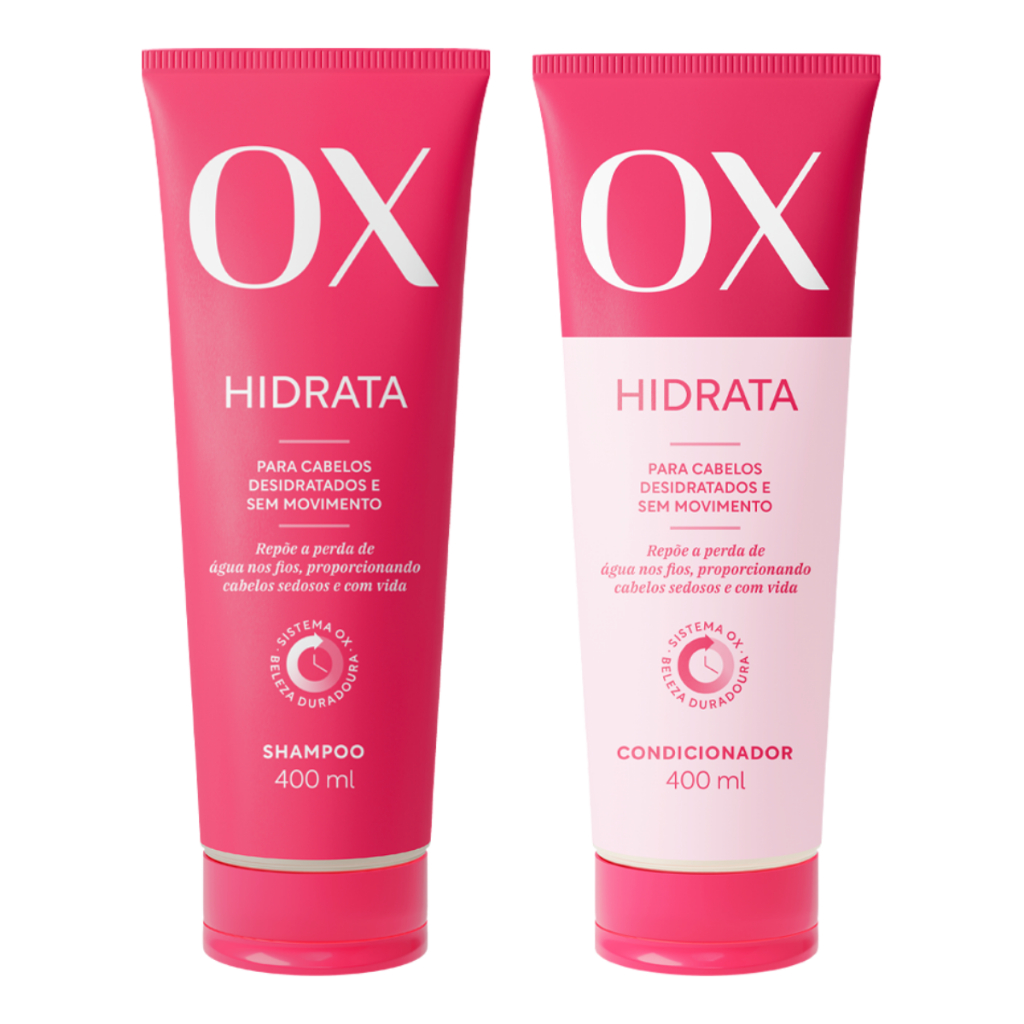 Kit Ox Hidrata Shampoo + Condicionador 400ml em Oferta na Shopee
