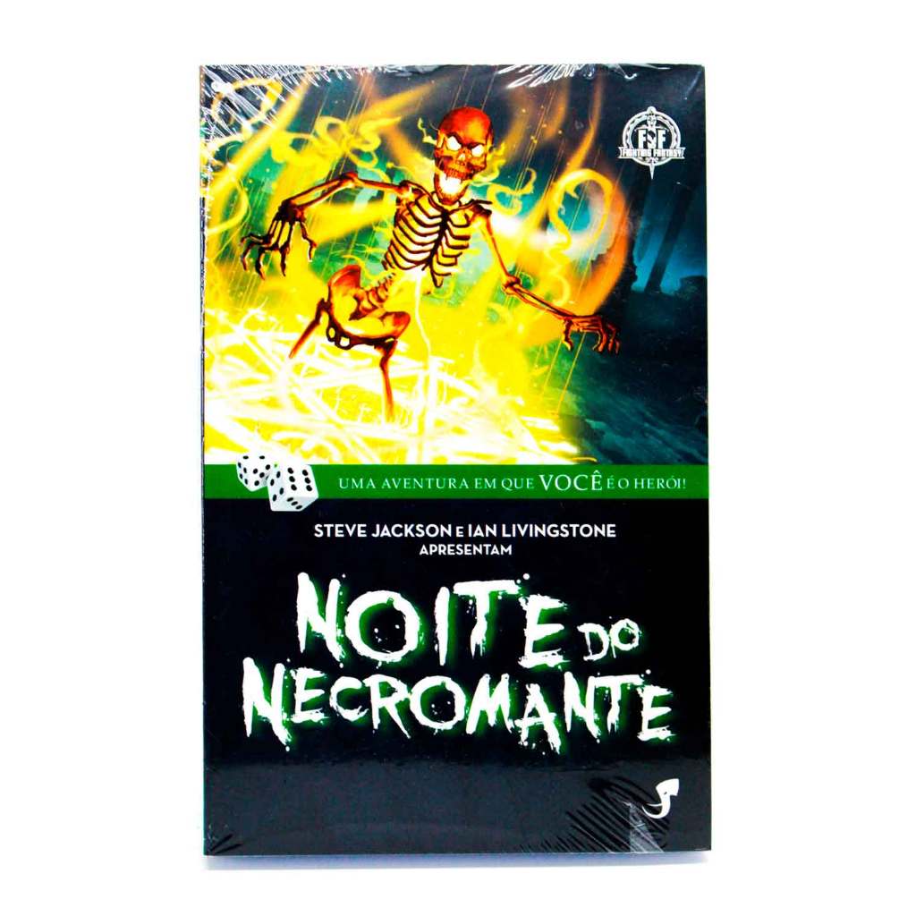 Livro Jogo RPG: Noite do Necromante Fighting Fantasy - FF27