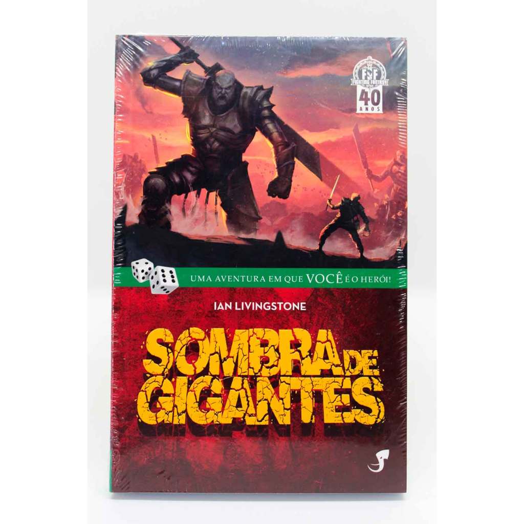 Livro Jogo RPG: Sombra de Gigantes Fighting Fantasy - FF30
