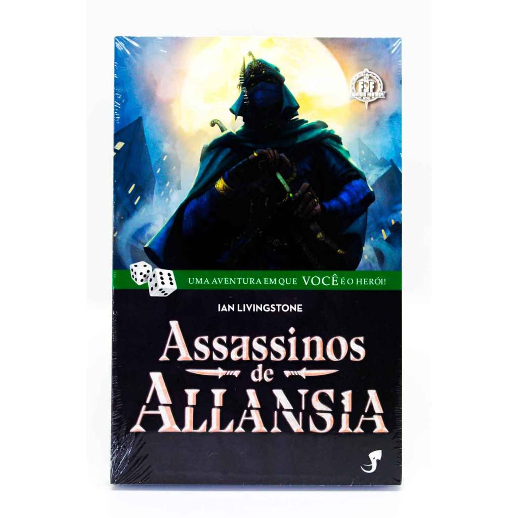 Livro Jogo RPG: Assassinos de Allansia Fighting Fantasy - FF28