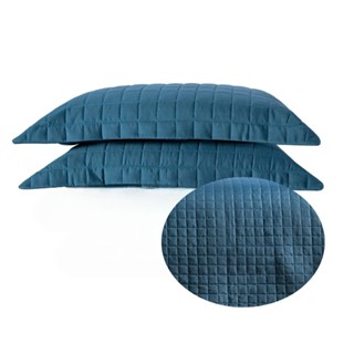 Kit 2 Porta Traveseiros Matelado 300 Fios Cama Posta 0,70cm x 0,50cm Envio Imediato