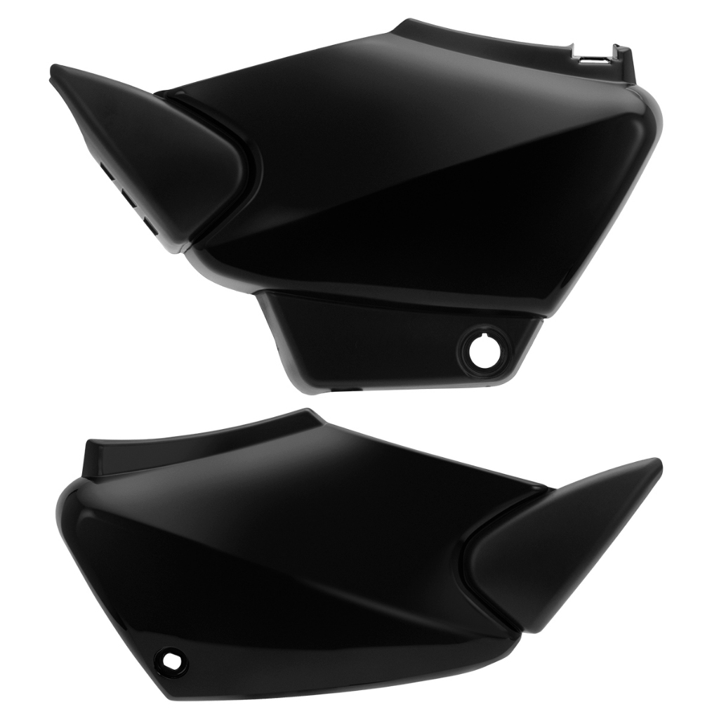 Carenagem Plástica Par Da Tampa Lateral Carcaça Modelo Original ProTork Moto Honda Titan 125 2000/2004 Fan 125 2005/2008