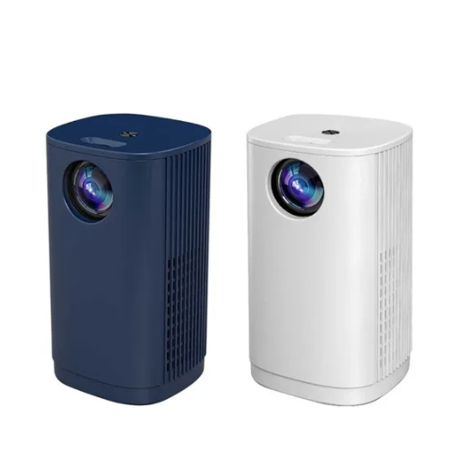 Mini Projetor Portátil T30 Espelhamento Celular Wi-fi Branco-Azul em Oferta na Shopee