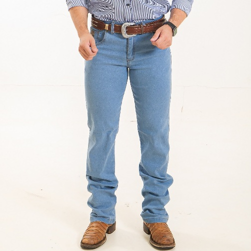 Calça Jeans Estilo Country Masculina 34 ao 56 — imagem 2 de 2