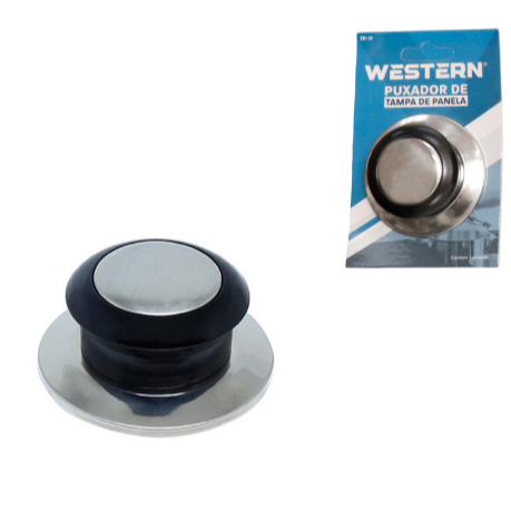 Conjunto 2 Pomel Pegador De Tampa Panela Aço Inox Baquelite