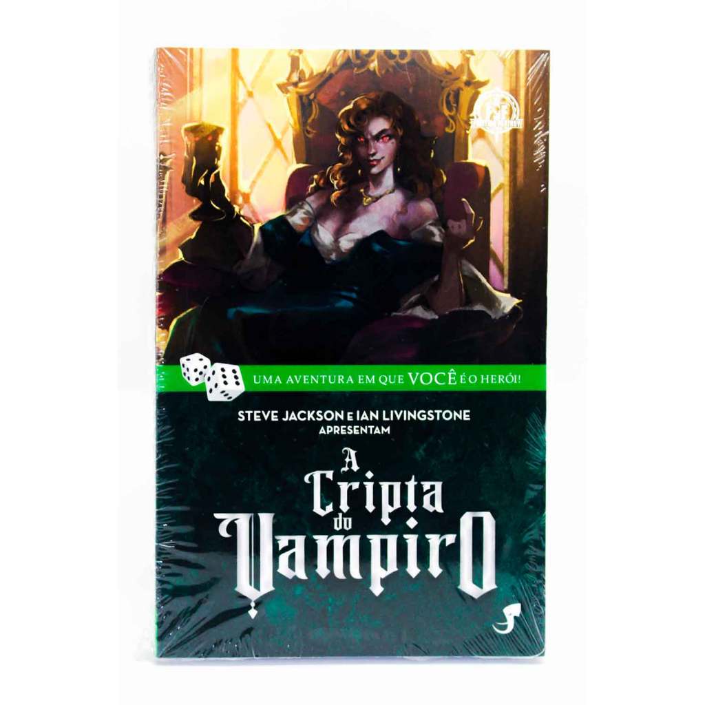 Livro Jogo RPG: A Cripta do Vampiro Fighting Fantasy - FF25