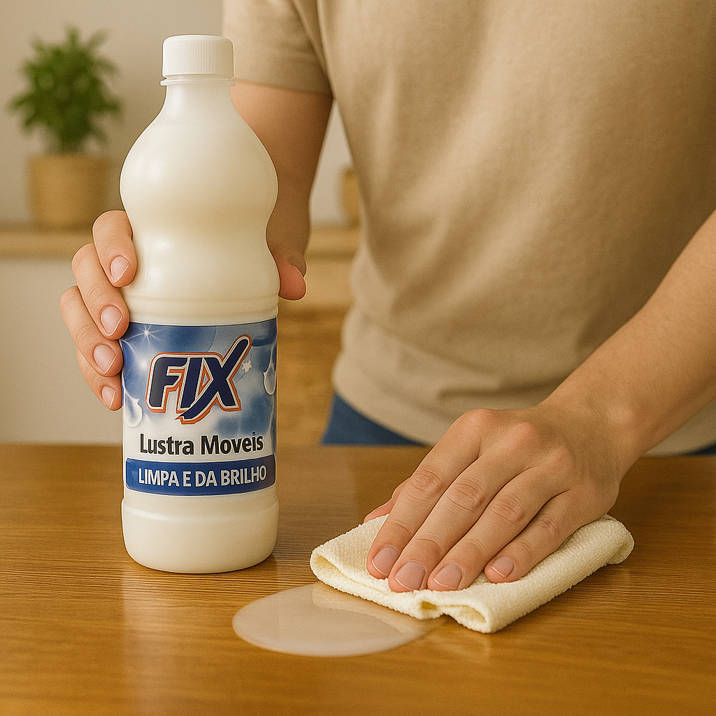 Lustra E Brilha Móveis Multiuso Perfume  Frasco 1l em Oferta na Shopee