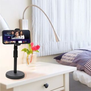 Suporte Tripé Celular Smartphone De Mesa Escritório 360º
