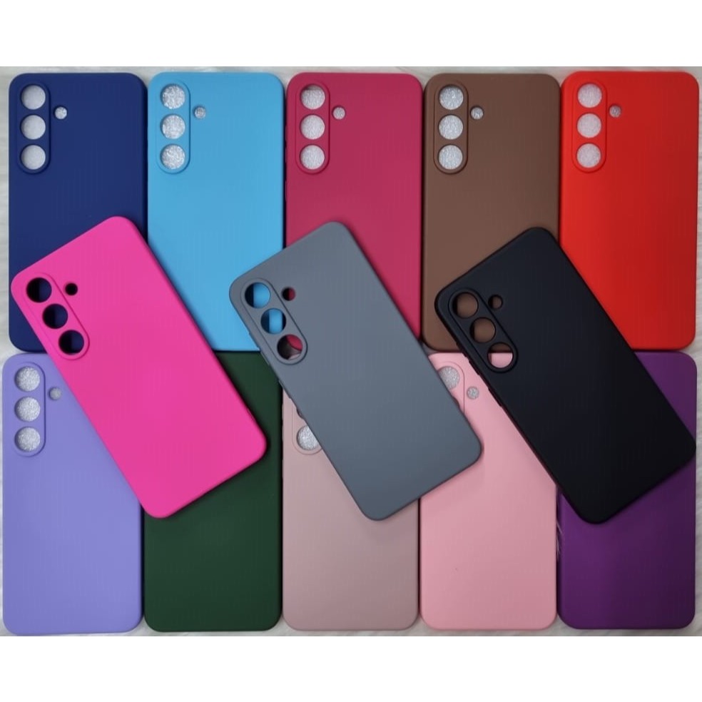 Capa Capinha Para- S25 - Samsung Silicone Aveludado POR DENTRO