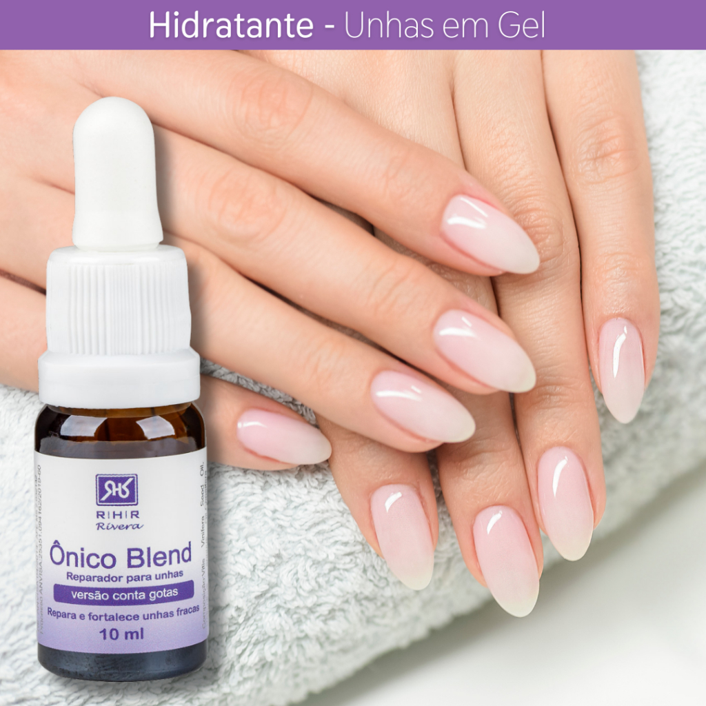 Esmalte para unhas em gel base hidratante Ônico Blend 10ml Conta Gotas em Oferta na Shopee