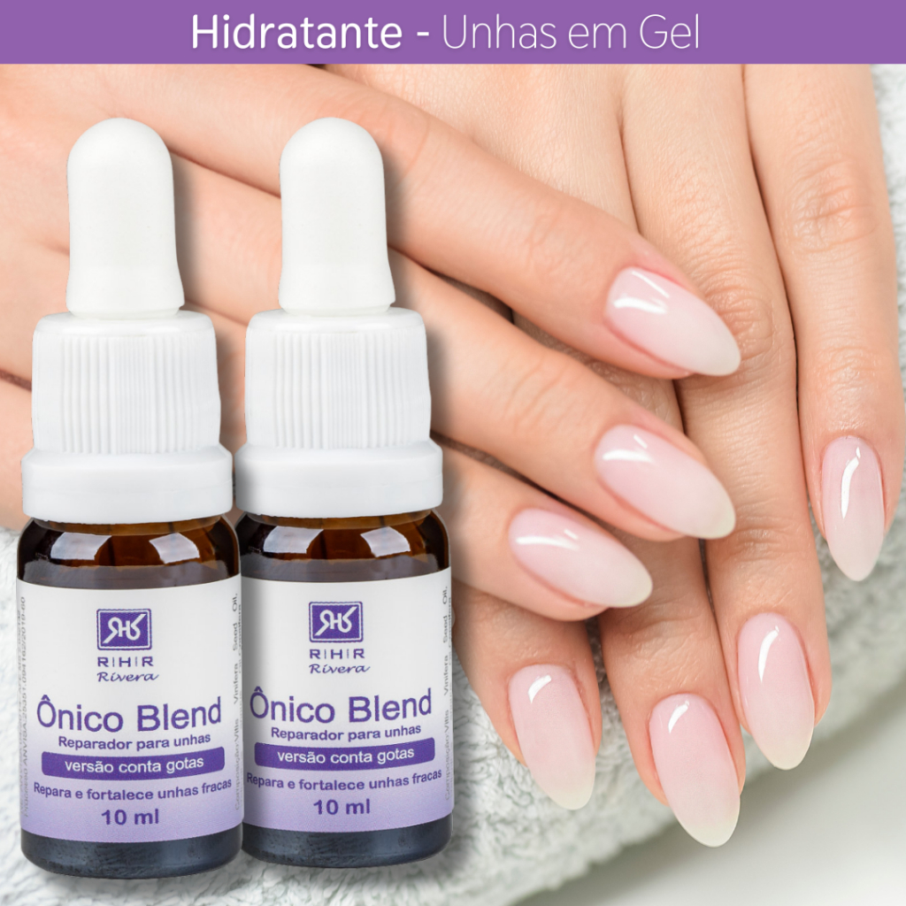 Kit 2 Esmaltes Anti-micose antifúngico com Óleos Essenciais Ônico Blend 10ml Conta Gotas