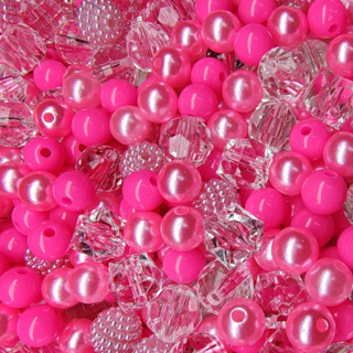 Blend Mix Pedraria Pink Premium Perola Miçanga Cristais brincos tiaras artesanato bijuterias em Oferta na Shopee