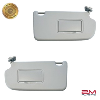 2MPLASTIC Quebra sol Hyundai Tucson 2006 - 2017 Com Espelho "Sem Iluminação" em Oferta na Shopee