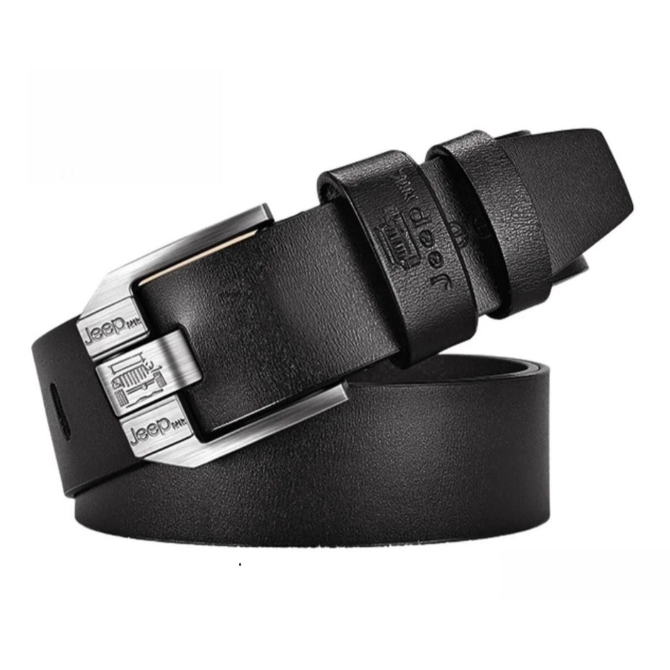 Cinto Masculino 100% Couro Jeep Original Peto 140 CM