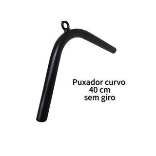 Puxador curvo 40 cm Cross Over sem giro academia musculação