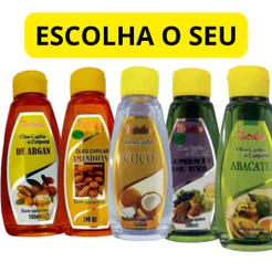 Óleo Capilar Nutrilan 100ml Sem Corantes (Escolha a Fragrância)