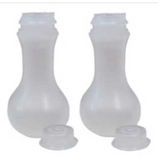 100 Botijas De Plástico Transparente Para Óleo 8 Ml Tampa Pressão em Oferta na Shopee