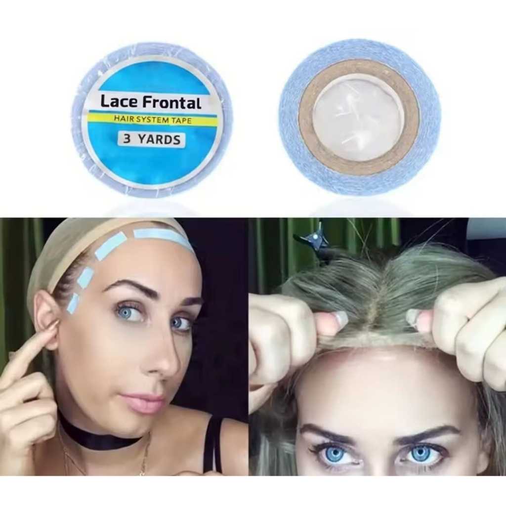 fita dupla face para front lace protese capilar