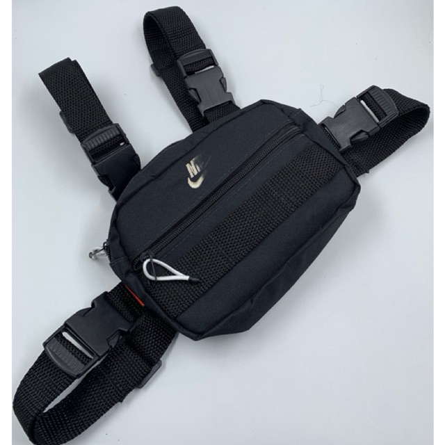 bolsa de peito chest bag estilo de rua Street Wear unissex bolsa motoboy bolsa peitoral para corrida em Oferta na Shopee