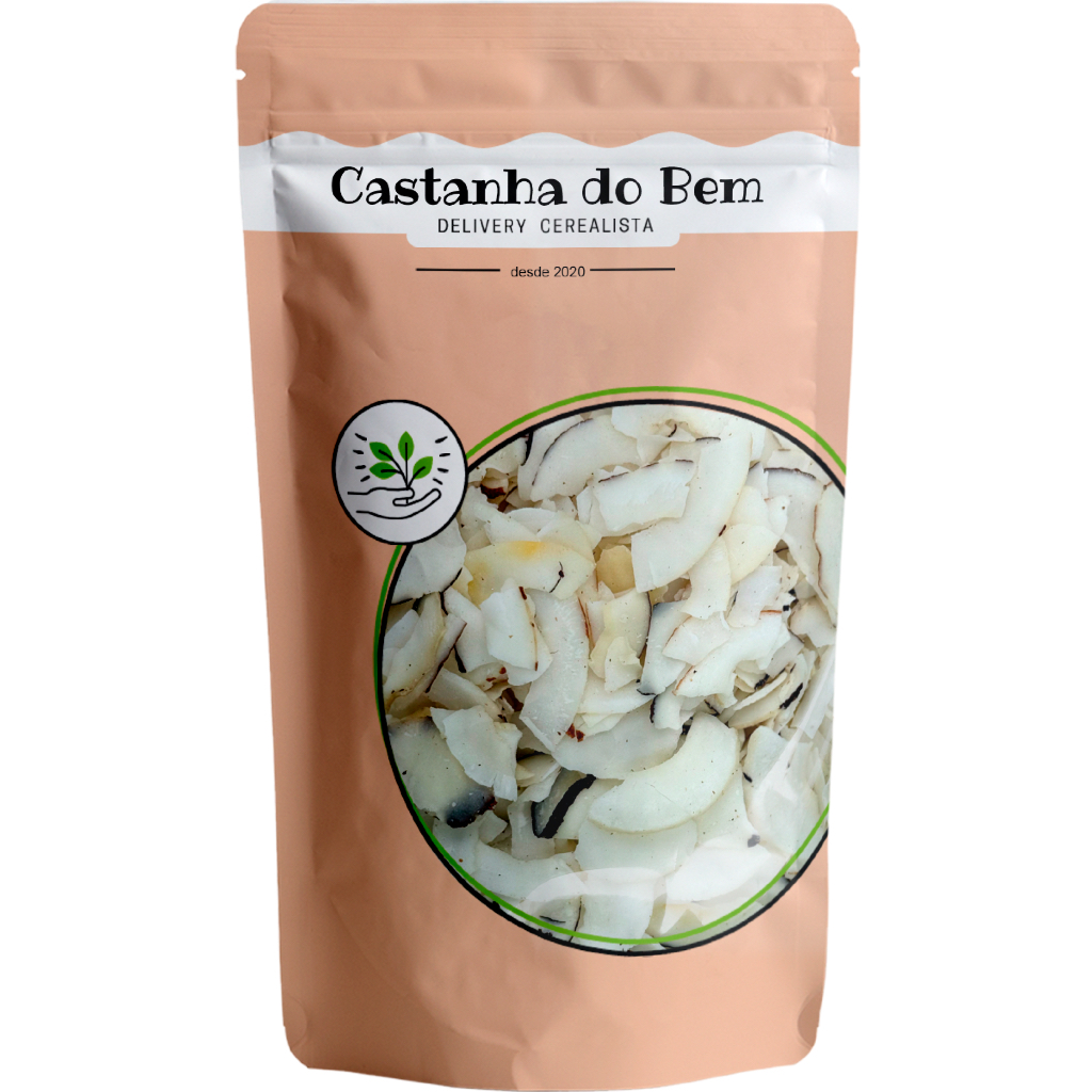 Chips de Coco sem Açúcar Nacional 230g - 950g
