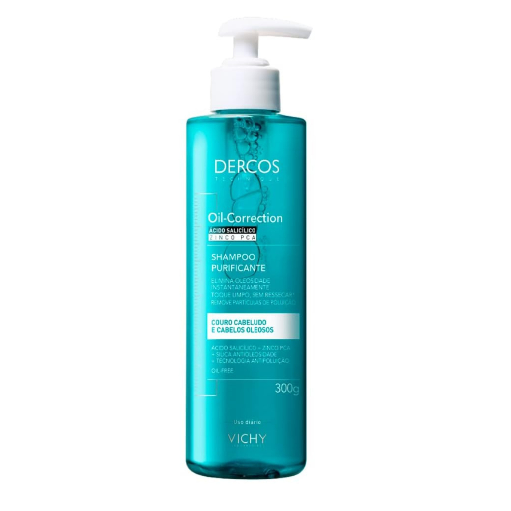 Shampoo Vichy Dercos Oil-Correction Com 300g - Beauty