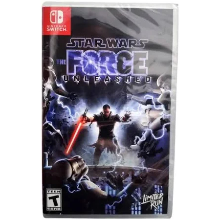 Jogo Star Wars Force Unleashed Limited Run Games Nintendo Switch Midia Fisica Novo Lacrado