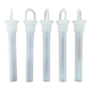 Kit 5 Chupetas de Silicone Bico Dosador Refresqueira Venâncio