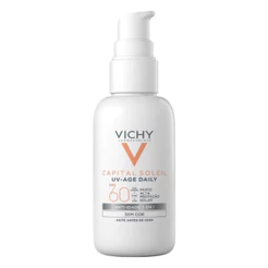 Protetor Solar Facial Vichy Capital Soleil UV-Age Daily FPS60 Sem Cor Com 40g