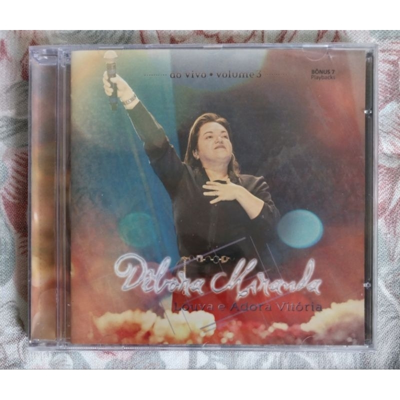CD DEBORA MIRANDA - AO VIVO LOUVA E ADORA VITÓRIA  - LACRADO