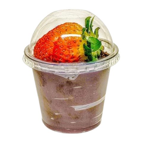 25 mini Copo Bolha PET 60 ml G697 - Verrine - Ideal Copo da felicidade, bolo no pote