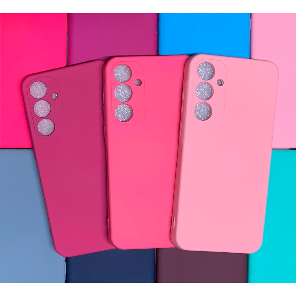 Kit capa + pelicula  de vidro 3D Samsung Galaxy A15 Ou apenas capinha silicone aveludado em Oferta na Shopee