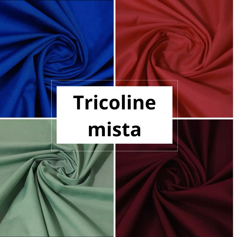 2MT tecido tricoline mista (2,00mt x 1,47mt)