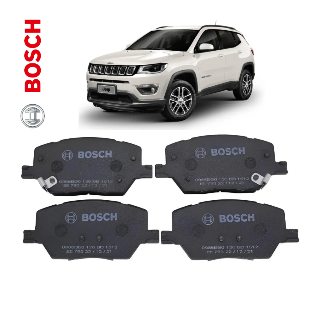 Pastilha Freio Dianteira Jeep Compass 2018 2019 2020 Original Bosch Envio Rapido em Oferta na Shopee
