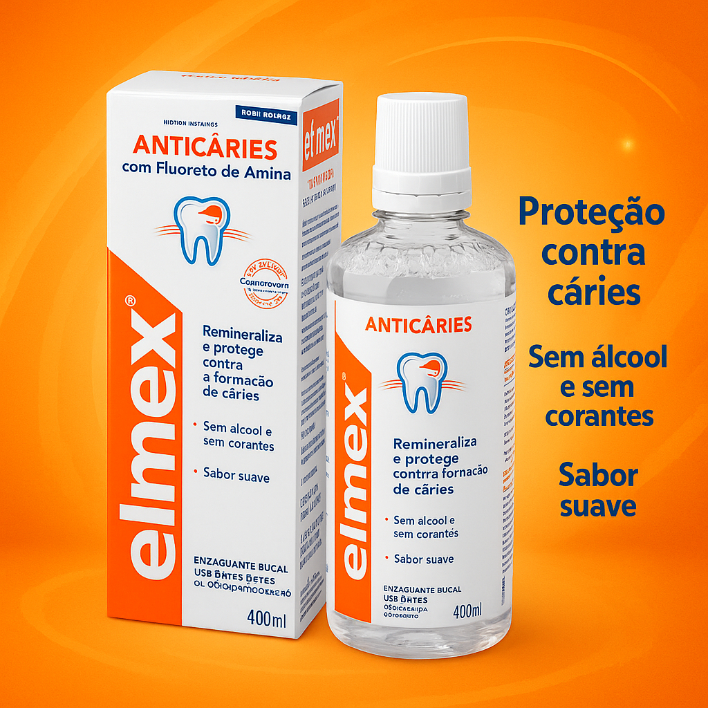Enxaguante Bucal Elmex Anticáries 400ml