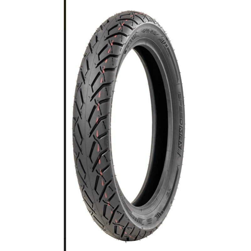 Pneu Moto Speedmax Aro 18 SPM-10 90/90/18 57P Reinf TL- Traseiro ( SEM CÂMERA )