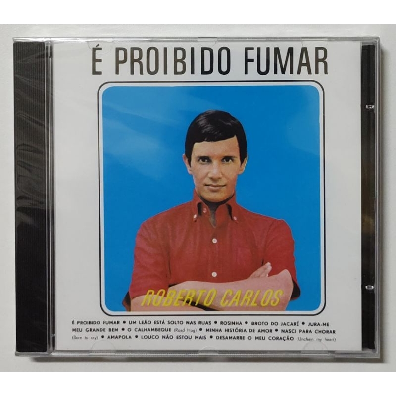 CD - ROBERTO CARLOS - ( É PROIBIDO FUMAR ) - 1964