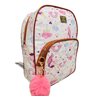 Mochila Maternidade Media Ideal Casual Escolar ou Cresse Pra Toda Mae Menino Menina Acomp…