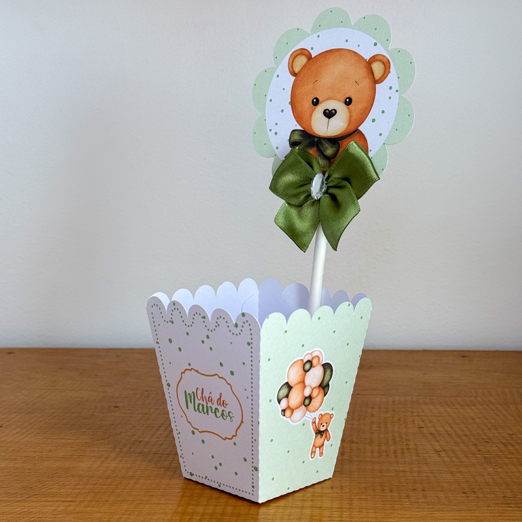 Cachepot Personalizados SAFARI DELICADO Lembrancinhas Caixinhas para Festa De Aniversário
