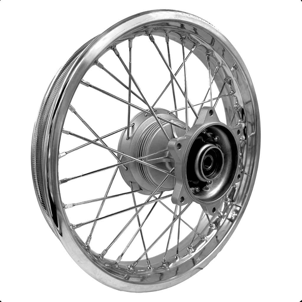 Roda Traseira Completa Tambor Crf 230 Todas Aro 18 Raios 4mm