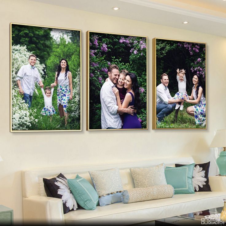 kit 3 quadros personalizados com suas fotos parede tamanho 40x60cm oferta em Oferta na Shopee