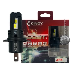 Par Lâmpadas Led Boost Cinoy 6000 Lumens H4 12V Sem Erro