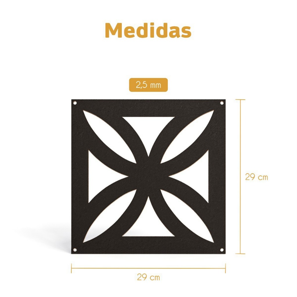 Kit Com 24 Módulos Preto Divisória De Ambiente Biombo 29x29 Cm MDF Decoração Sala Quarto