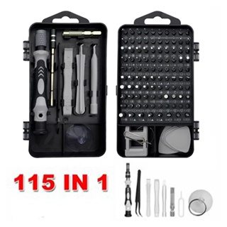 Kit Ferramentas 115 Peças Jogo Mini Chaves Precisão Multiuso Celular Notebook Tablet em Oferta na Shopee