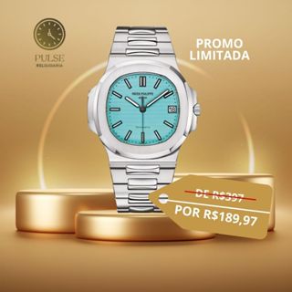 Patek Nautilus - Fundo de vidro - SUPER DE LUXO  - Promoção mães