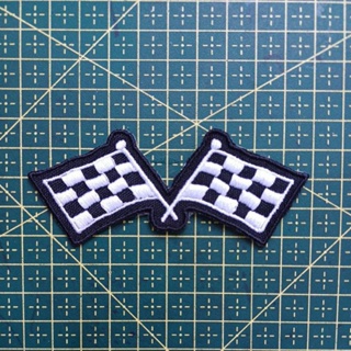 Patch bordado termocolante Bandeira fórmula 1 carros em Oferta na Shopee